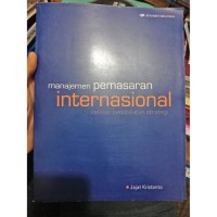 Image of Manajemen Pemasaran Internasional Sebuah Pendekatan Strategi
