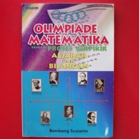 Image of Olimpiade Matematika Dengan Proses Berpikir Aljabar dan Bilangan
